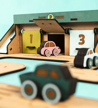 Crateit Kreas?t - Crateit Town - Tr? - Pakeringsomr?de - 36 Dele
