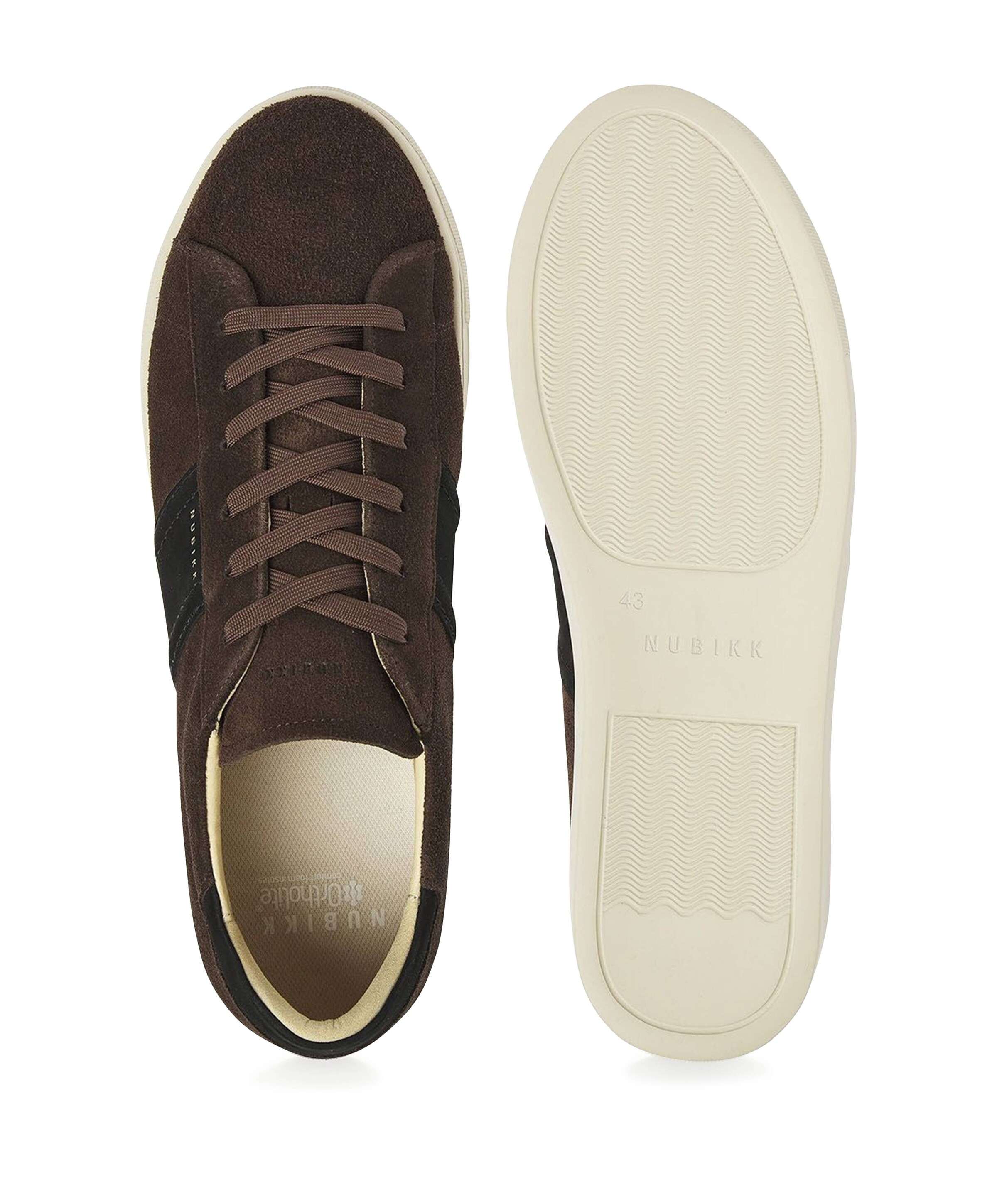 Nubikk Jase Morris heren sneakers bruin