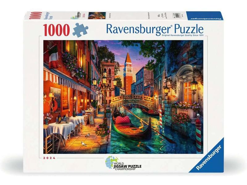 Ravensburger Puzzle Canal Cruise in Venice Puzzle-Spiel