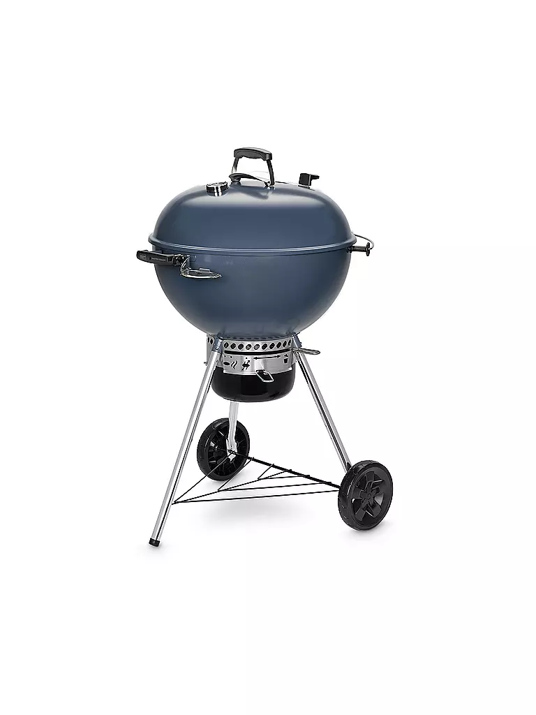 WEBER GRILL Master-Touch GBS C-5750 – Holzkohlegrill 57cm Slate Blue blau
