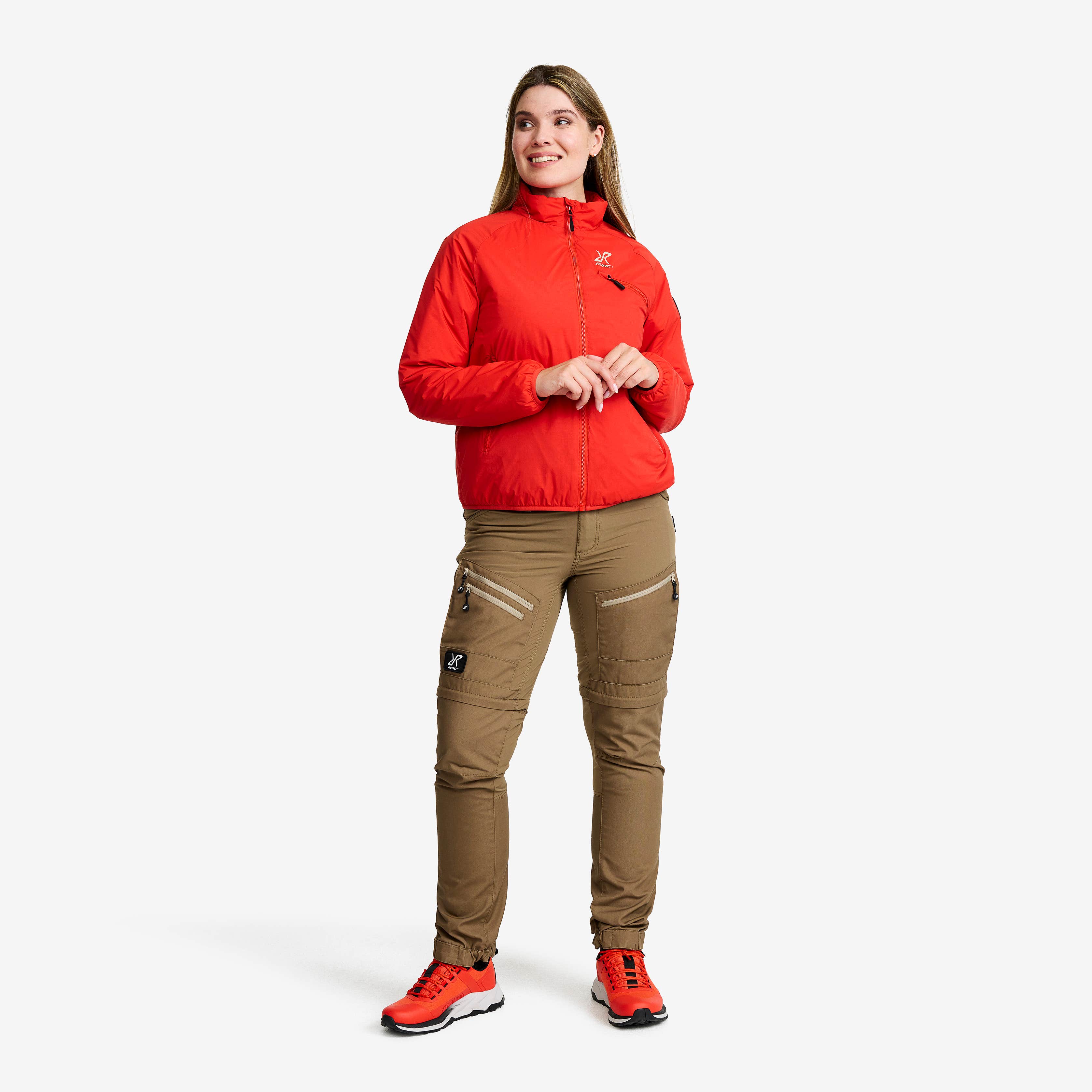 Flatter Insulated Jacket Dame Aurora Red