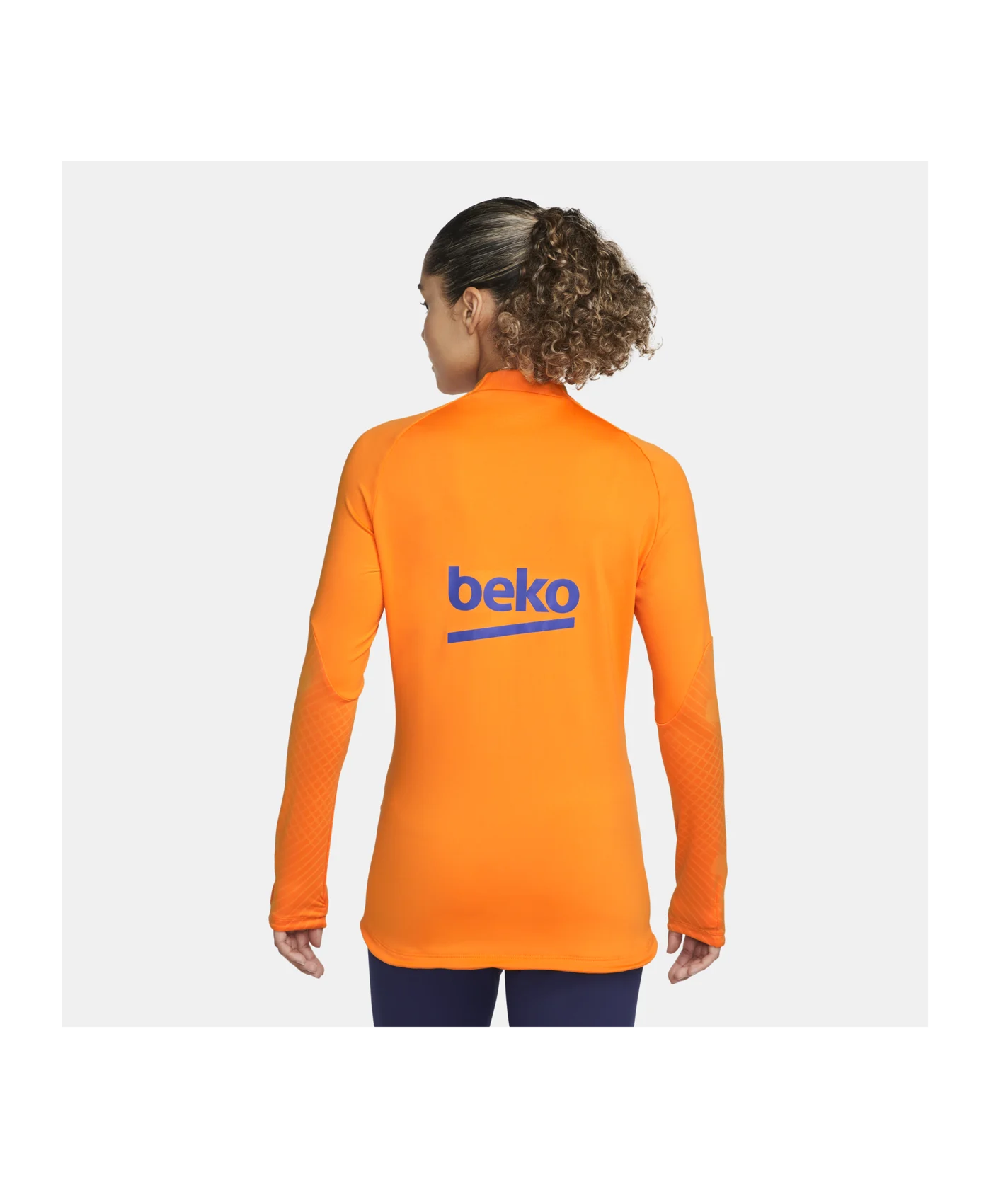 Nike FC Barcelona Strike Drill Top Damen Orange F837