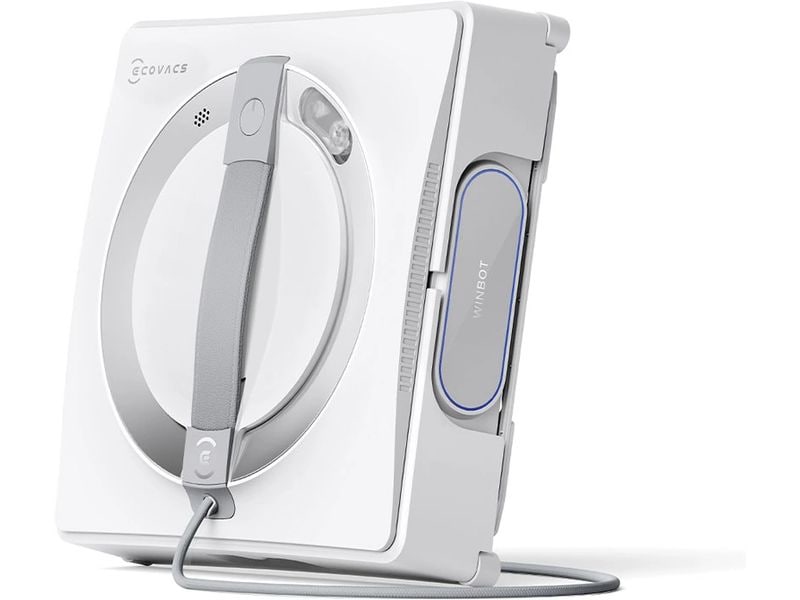 Ecovacs Fensterputzroboter W2 PRO Winbot Weiss Fensterreiniger für streifenfreie Sauberkeit auf Knopfdruck für glänzende Fenster