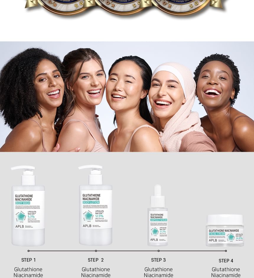 APLB - Glutathion Niacinamide Body 2 Types Zakjesset