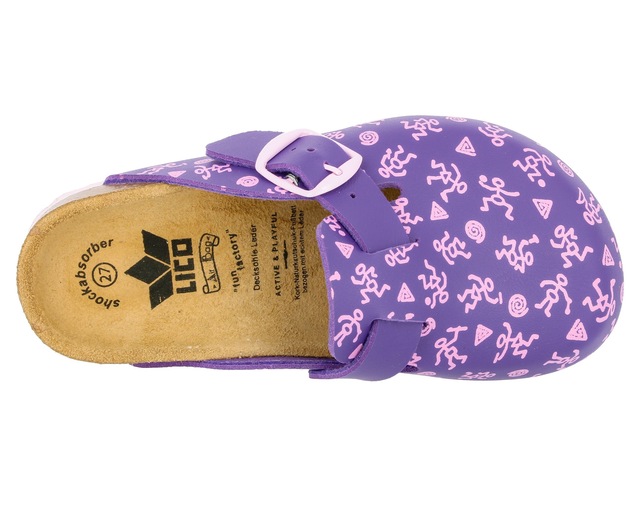 Lico Pantolette »Pantolette Bioline Clog Kids«