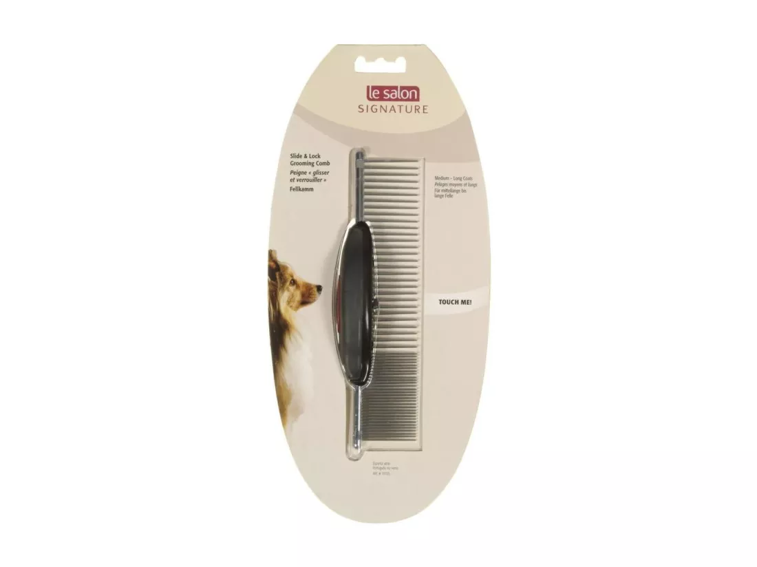 Peigne toilettage chien moyens et longs pelages