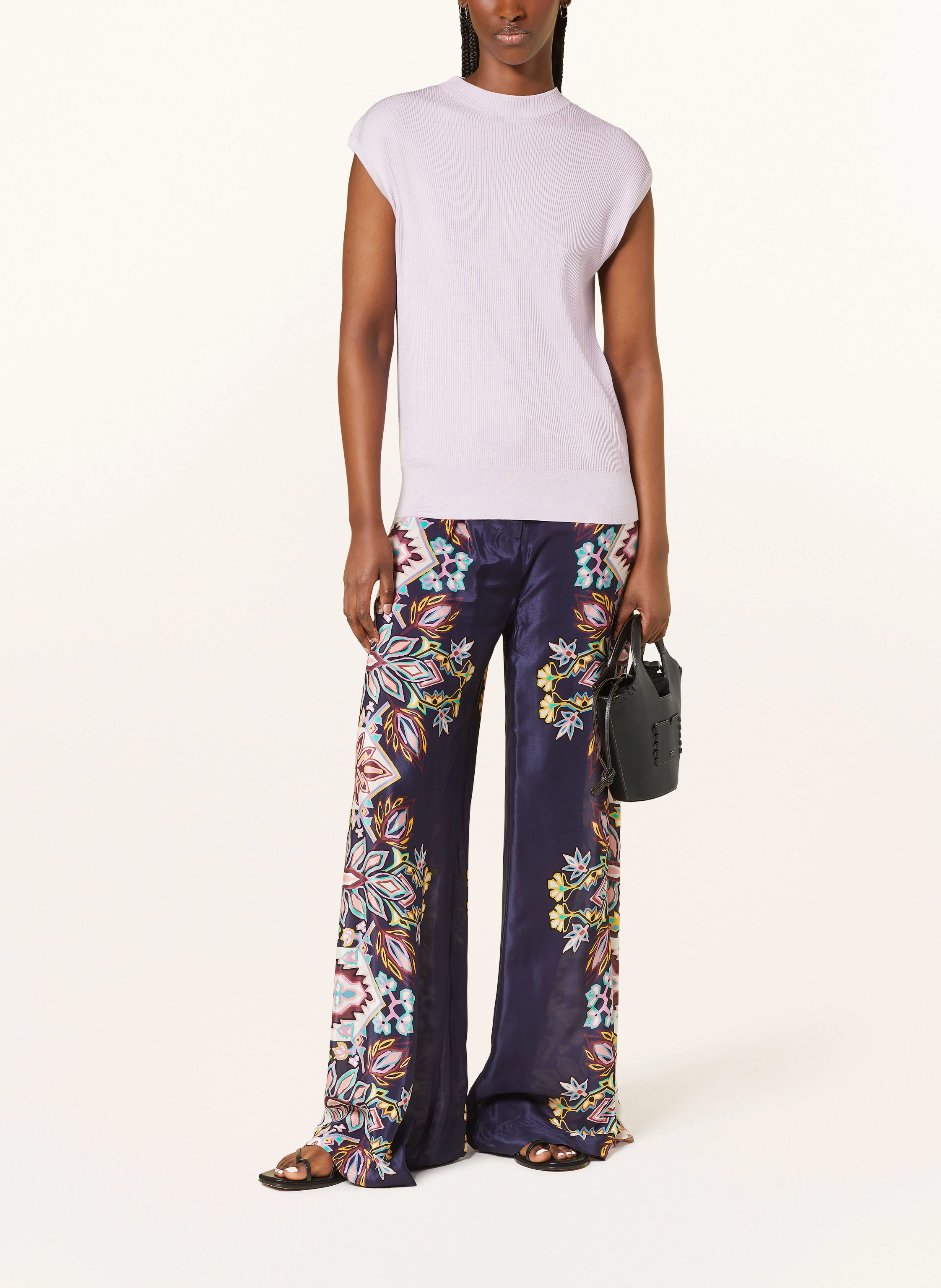 ba&sh Marlenehose aus Satin