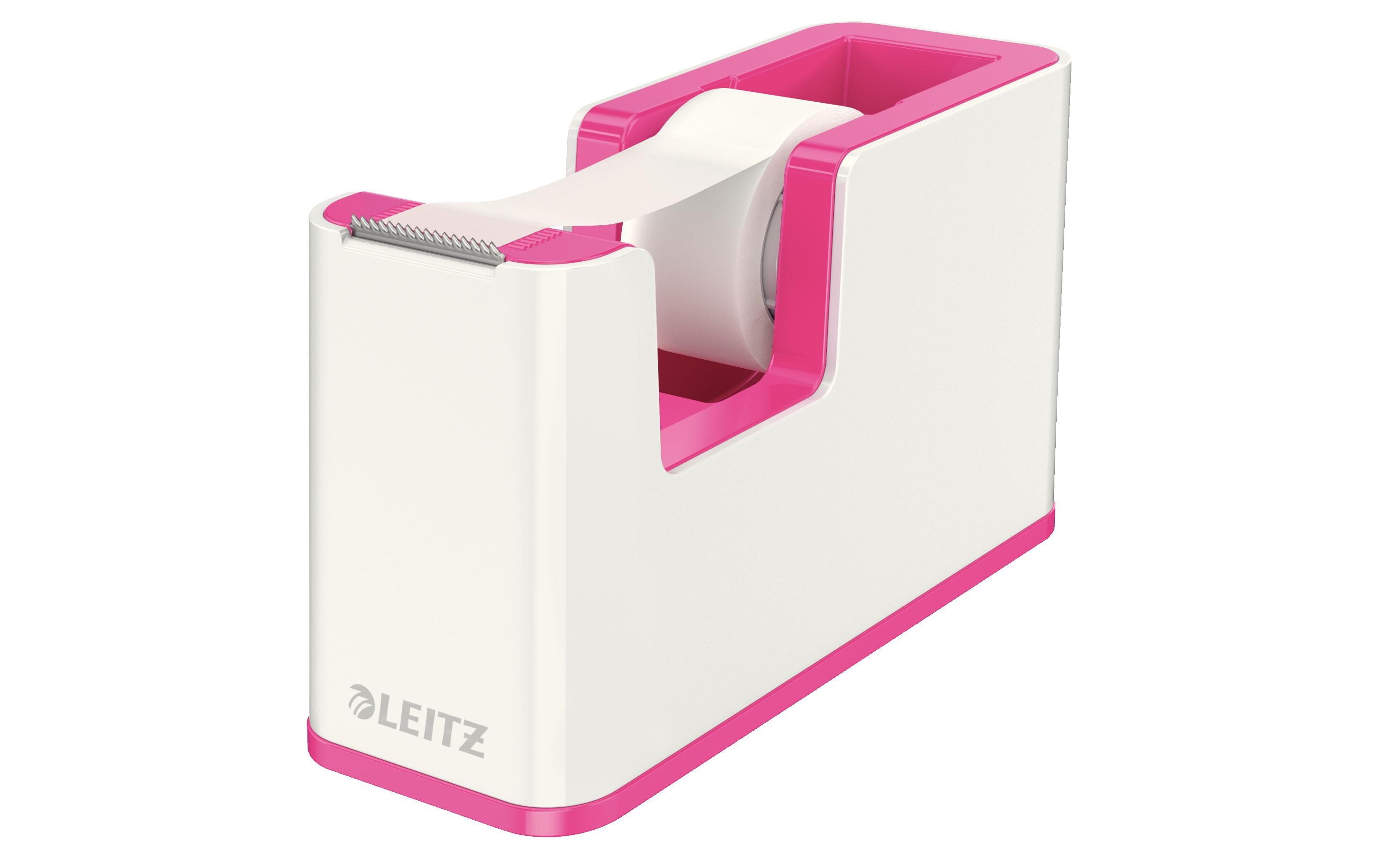 Tischabroller Duo Colour PinkKlebeband-Tischabroller