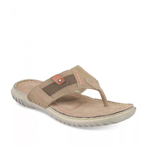 Tongs BEIGE CAPE BOARD CUIR