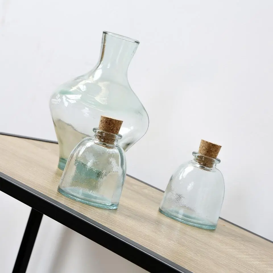CALICOSY - Sidetable - Eikenhouten decor - 80x120x
