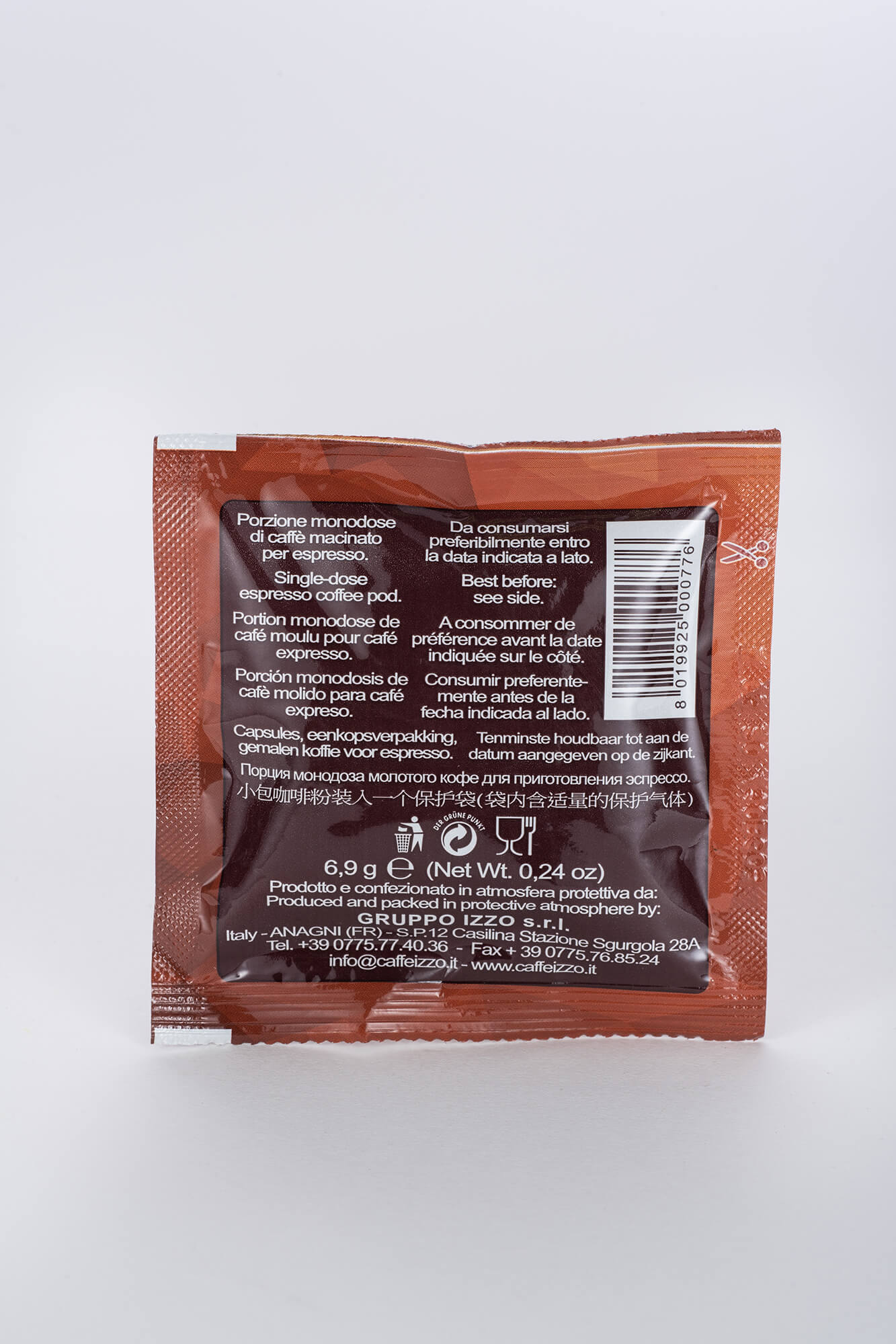 Izzo Premium 100% Arabica 150 E.S.E. Pads