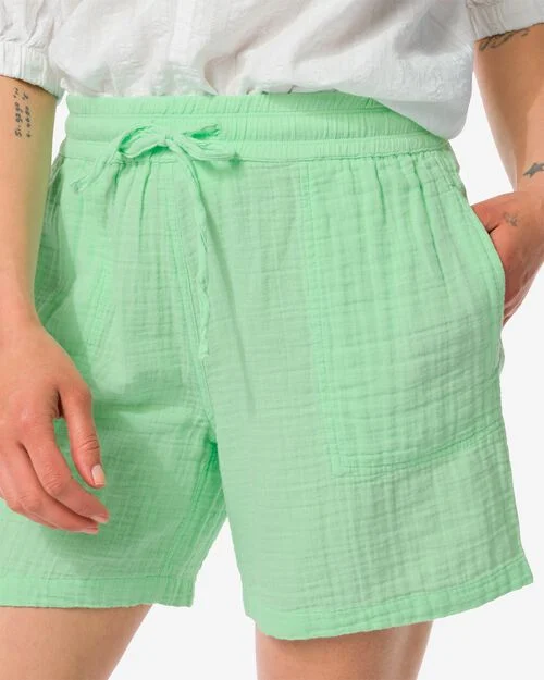 short femme Kai vert