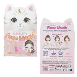 TOPModel sheetmasker dier BEAUTY and ME NIEUW