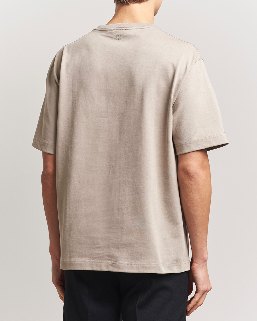 Filippa K Heavy Cotton Crew Neck T-Shirt Moss Grey