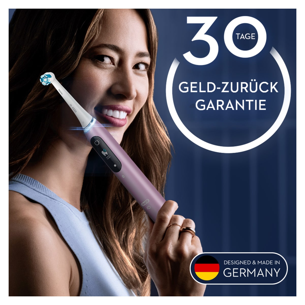 Oral-B iO Series 9N Elektrische Zahnbürste, Rose/Quartz