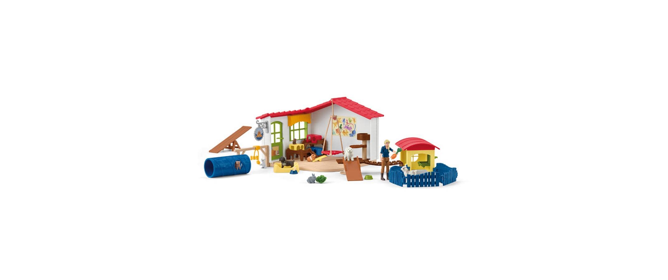 Spielfigurenset Farm World TierhotelUmfangreiche Tierfarm
