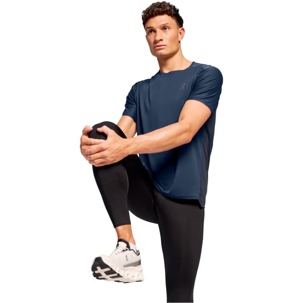 T-shirt running ON RUNNING PERFORMANCE-T M DENIM/NAVY