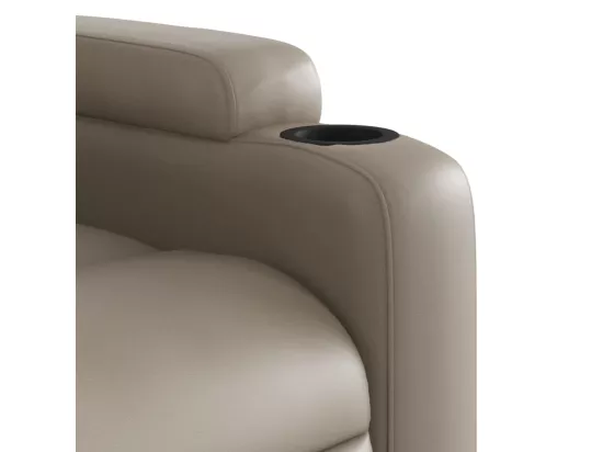 Fauteuil de massage inclinable Cappuccino Similicuir