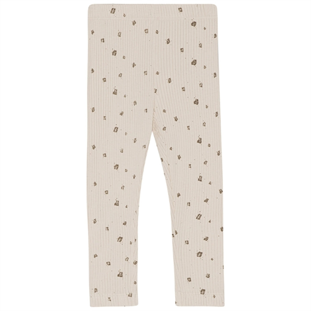 Mini Chocolate AOP Simple Leggings