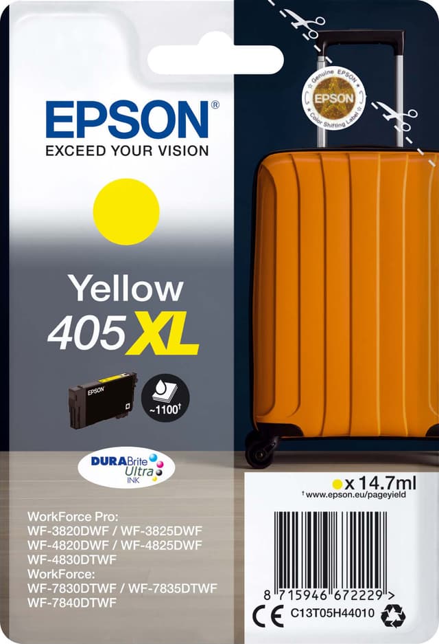 EPSON 405XL blækpatron (gul)
