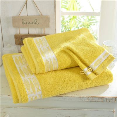 Linge de toilette liteau poisson - 450 g/m² - BECQUET CRÉATION