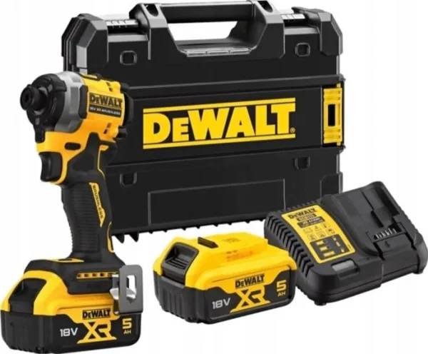 DeWALT DCF850P2T-QW, 3250 rpm, 475 W, 18 V, 5 At, 200 mm, 900 g