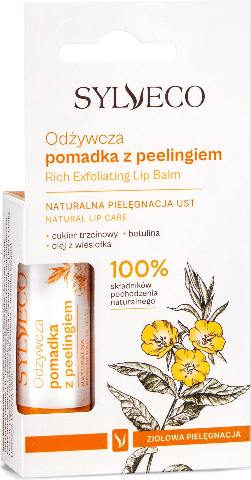 Sylveco  Rich Exfoliating Lip Balm, 4,60 g