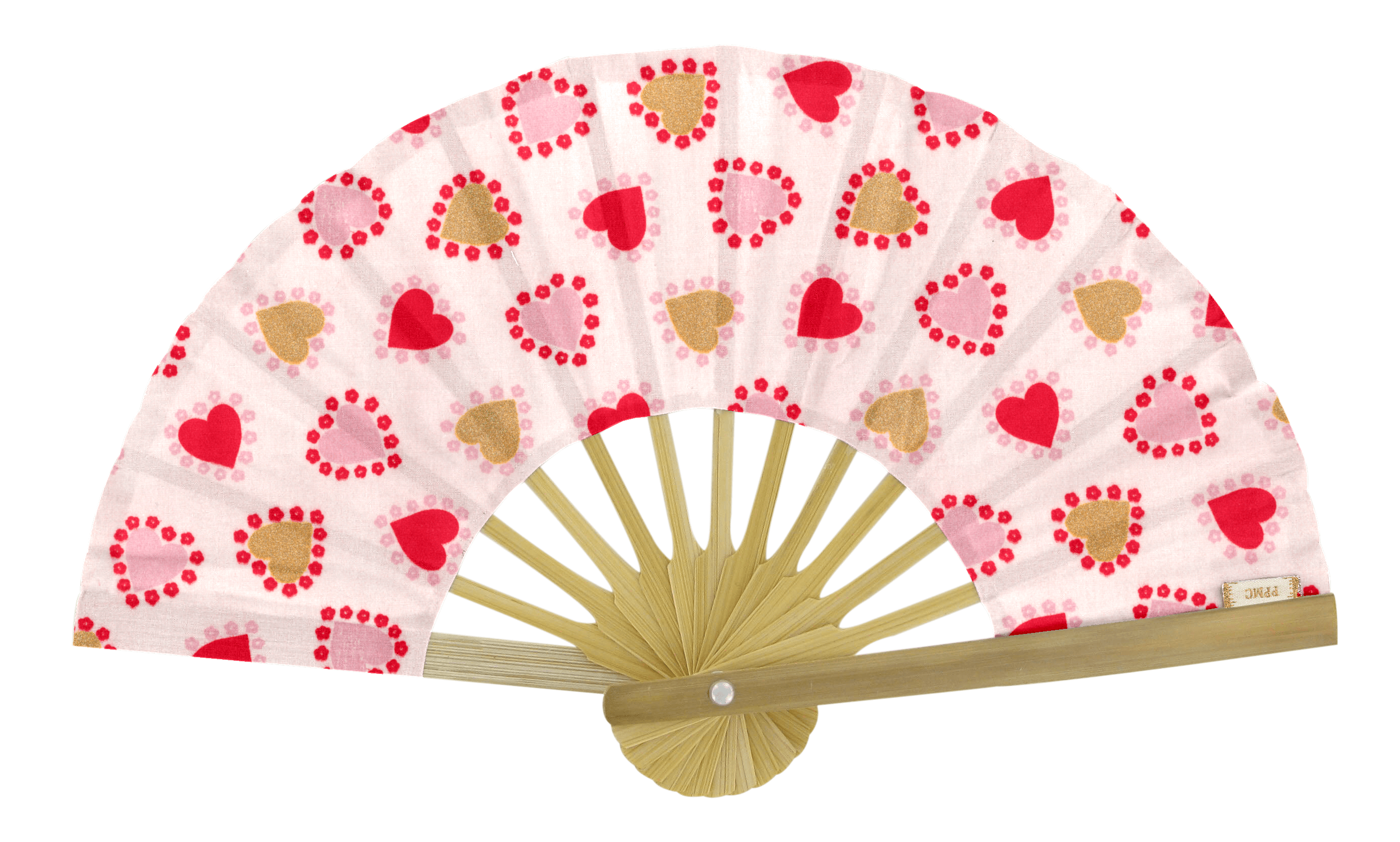 Eventail Petits Coeurs