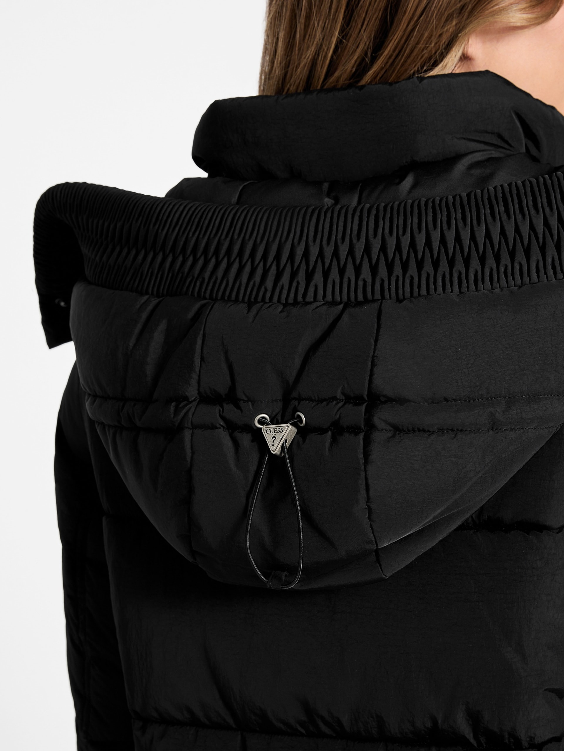 Jaqueta puffer com capuz Eco Eleonor
