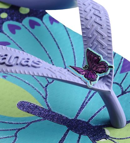 Havaianas Klipklapper - Kids Fantasy - Citronella/LilacBree