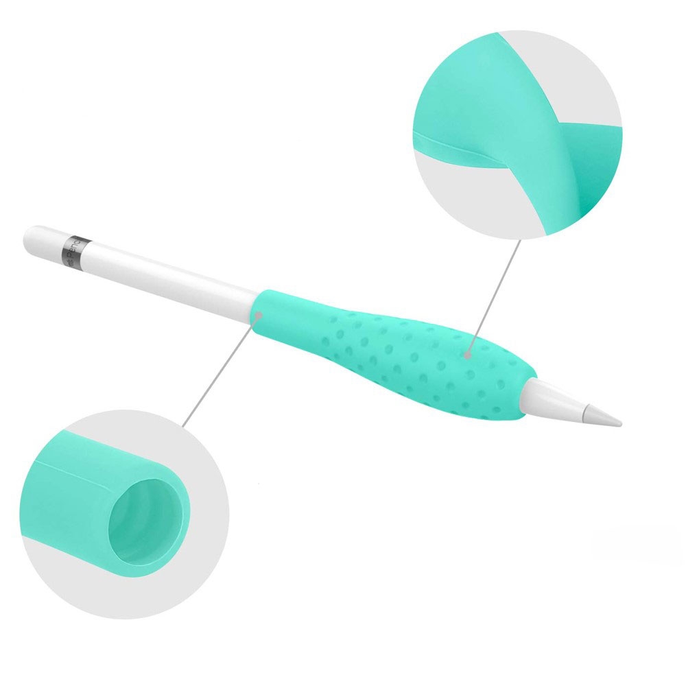 Apple Pencil (1. & 2. Gen. / Pro) Ergonomische Silikon Grip Schreibhilfe / Handgriff - Rosa