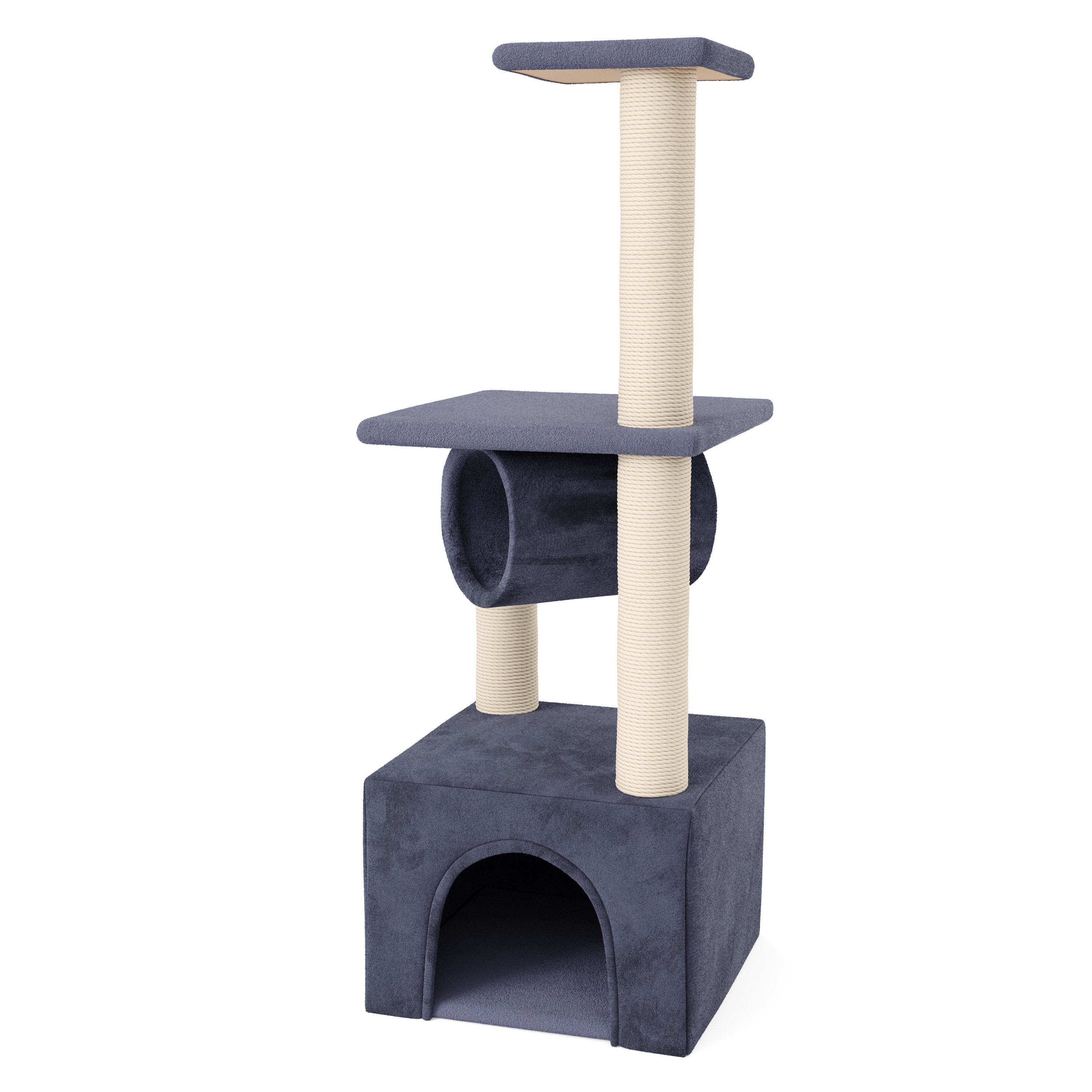 Katzenbaum FINCHEN 95 cm grau