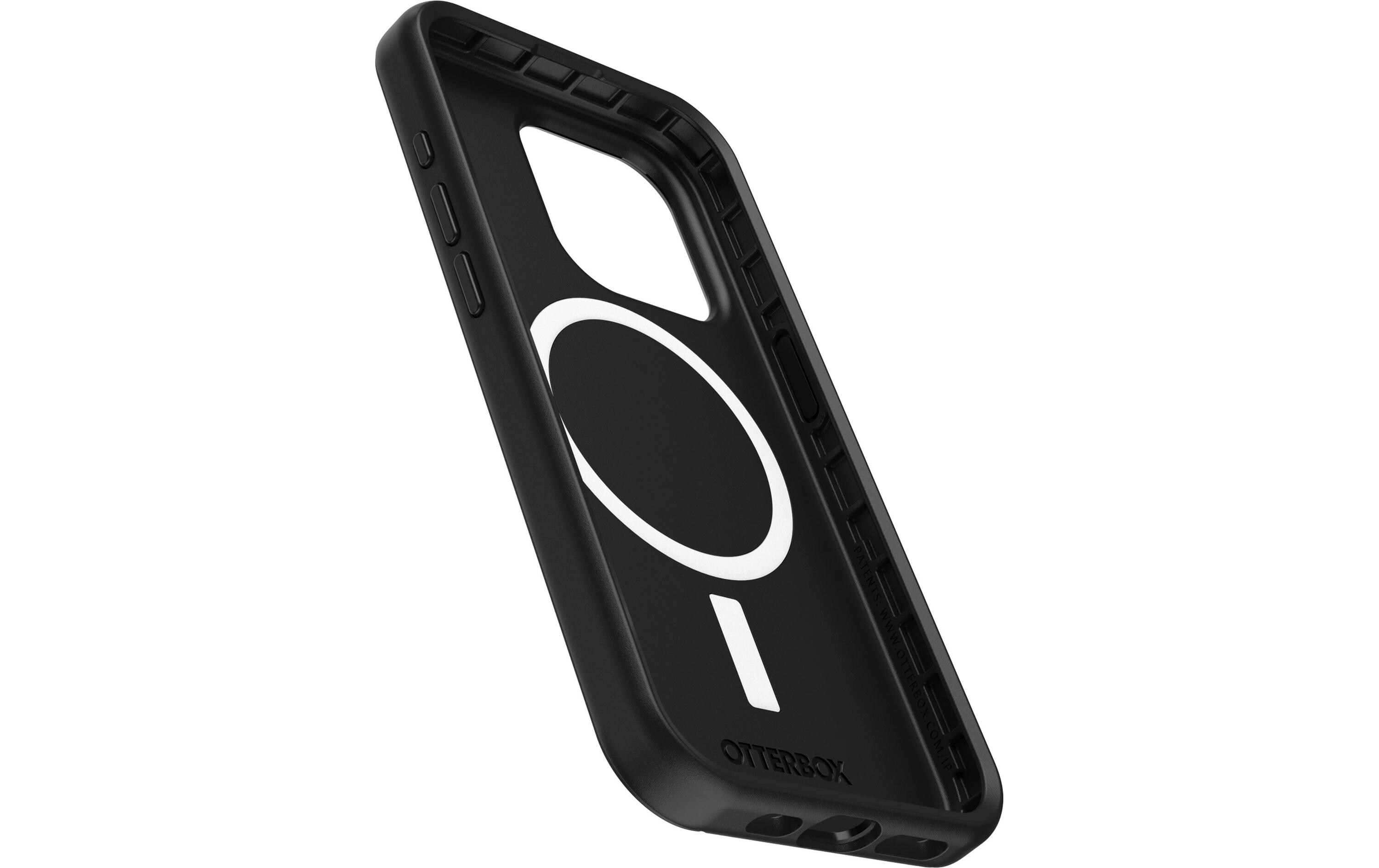 Back Cover Symmetry iPhone 15 Pro SchwarzSchutzhülle für das Apple iPhone 15 Pro mit MagSafe Lademöglichkeit