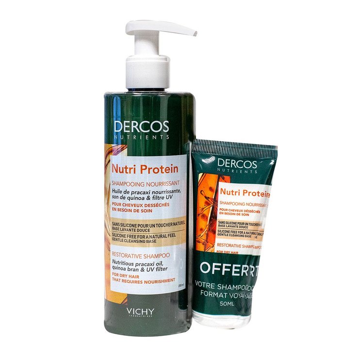 Dercos Nutri Protein shampooing nourrissant 250ml + 50ml offert