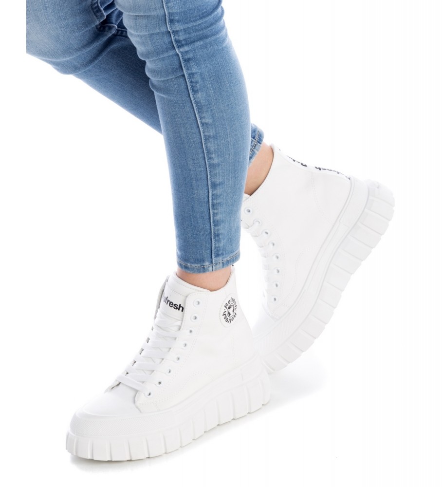 Botas de cano curto Refresh 170114 Brancas