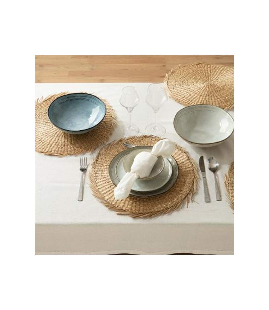 Set de Table en Roseau Cuba 40cm Naturel