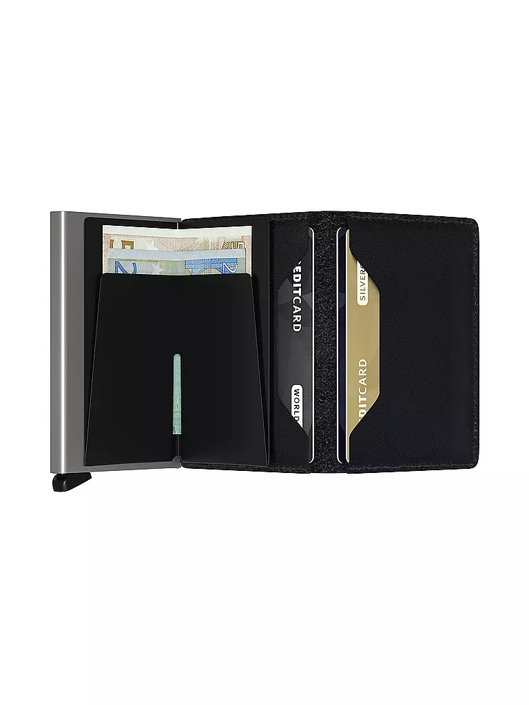 SECRID Geldbörse - Slimwallet Original Slim Black schwarz