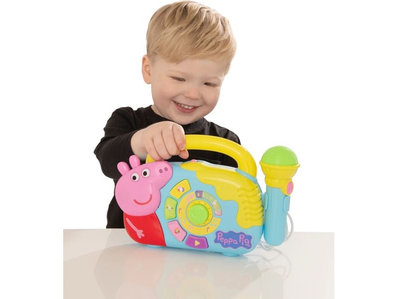 HTI Musikspielzeug Peppa Pig Boombox Boombox von Peppa Pig