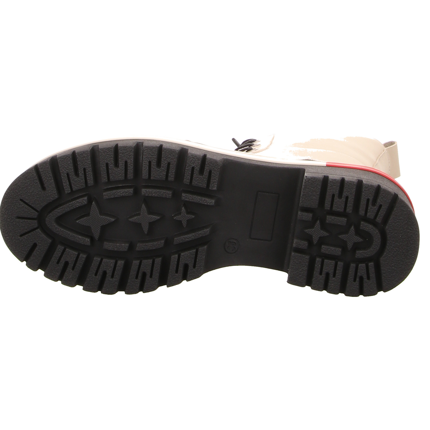 2 GO Shoes Schnür-Stiefelette beige