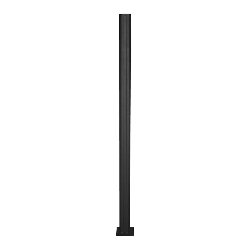 Midtstolpe for glassgjerde 108,5 cm