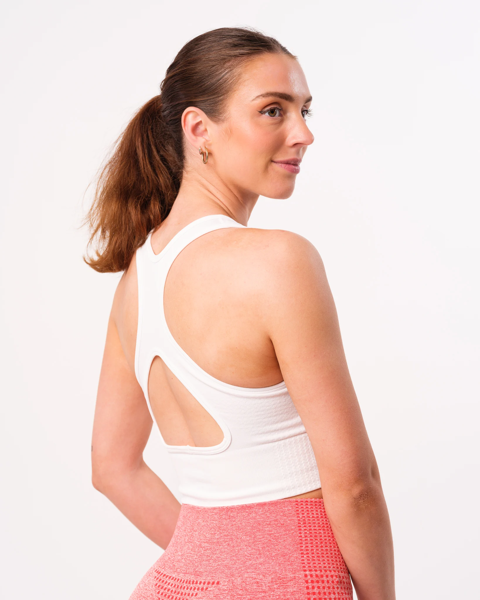 LEVITY Phase Seamless Bra White