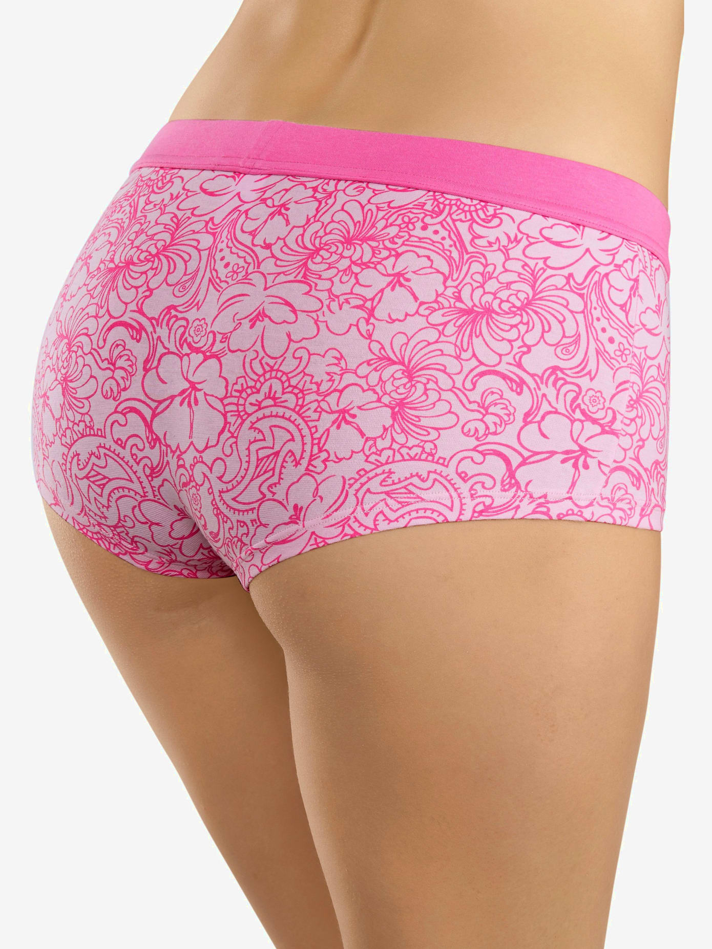 Panty lot pratique de 6 panties petite fleur
