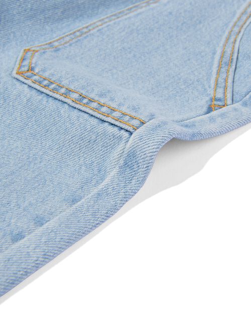 salopette en jean enfant bleu clair
