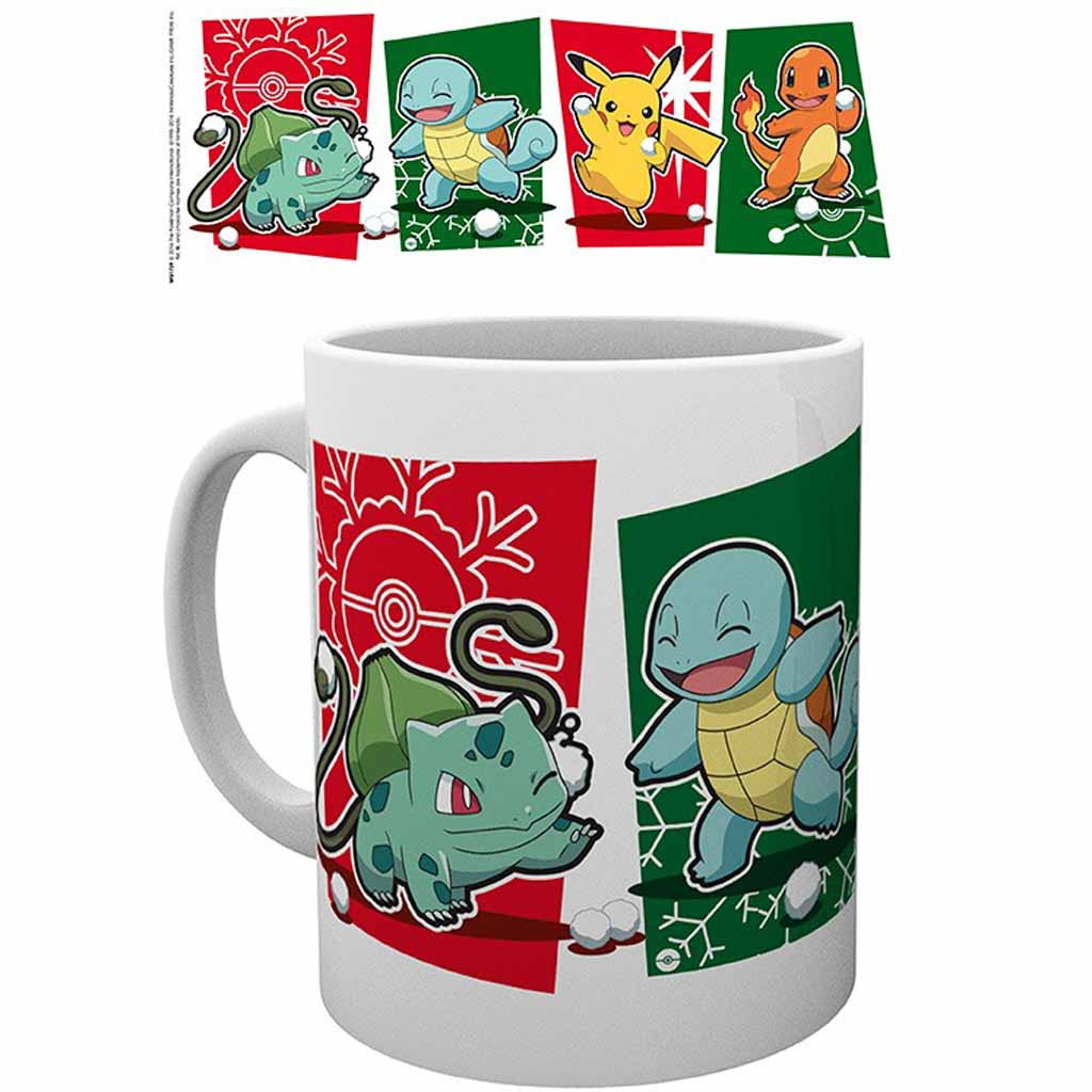 Pokémon - Mug Starters Noël