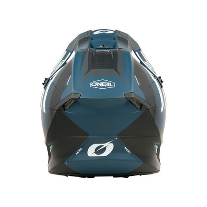 Casque cross O'Neal 5SRS POLYACRILYTE - SPIKE 2025 - Blanc / Bleu