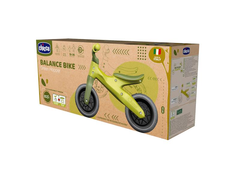 Chicco Kinder-Laufrad Balance Bike Eco  Hellgrün Grünes Balance Laufrad