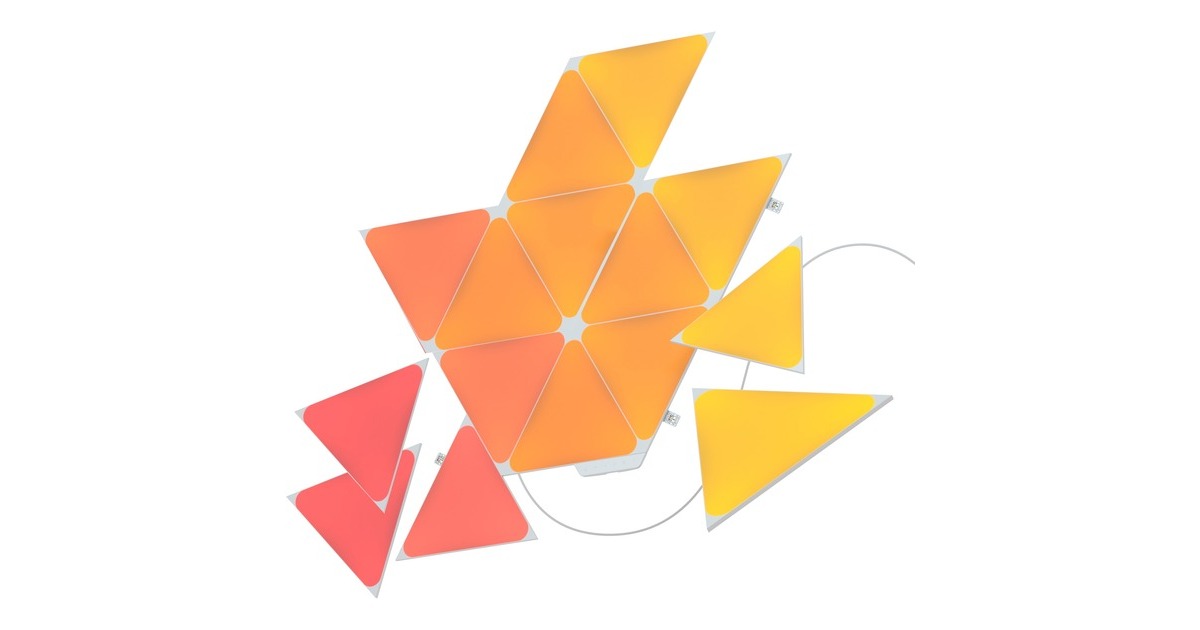 NanoleafShapes Triangles Starter Kit - 15-pack ledverlichting  (1200K - 6500K)