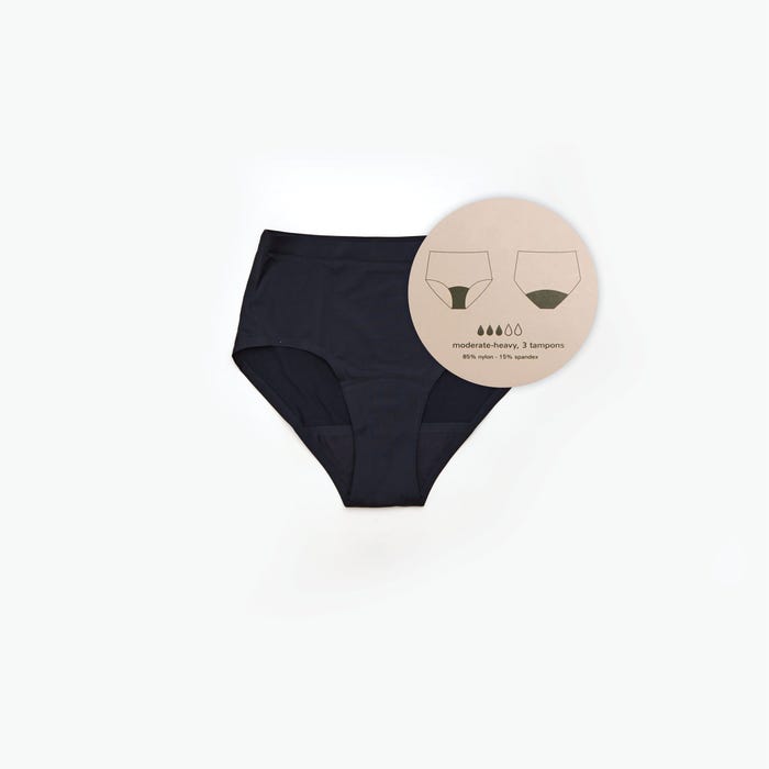 Moodies-Menstruatieslip high waist moderate/heavy - Moodies