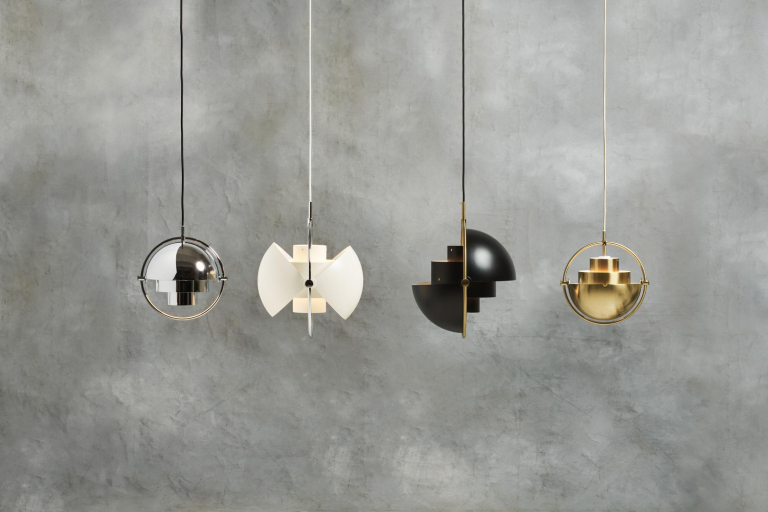 Gubi Multi-Lite hanglamp small Ø25.5 messing