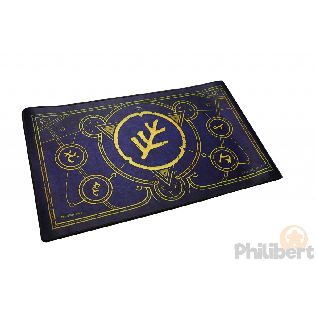 Playmat Infinite Black - The Elder Sign Blue Aether